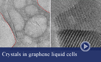 Two images of nanobubbles in graphene pockets