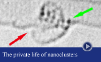nanotube rupture by transition metal cluster
